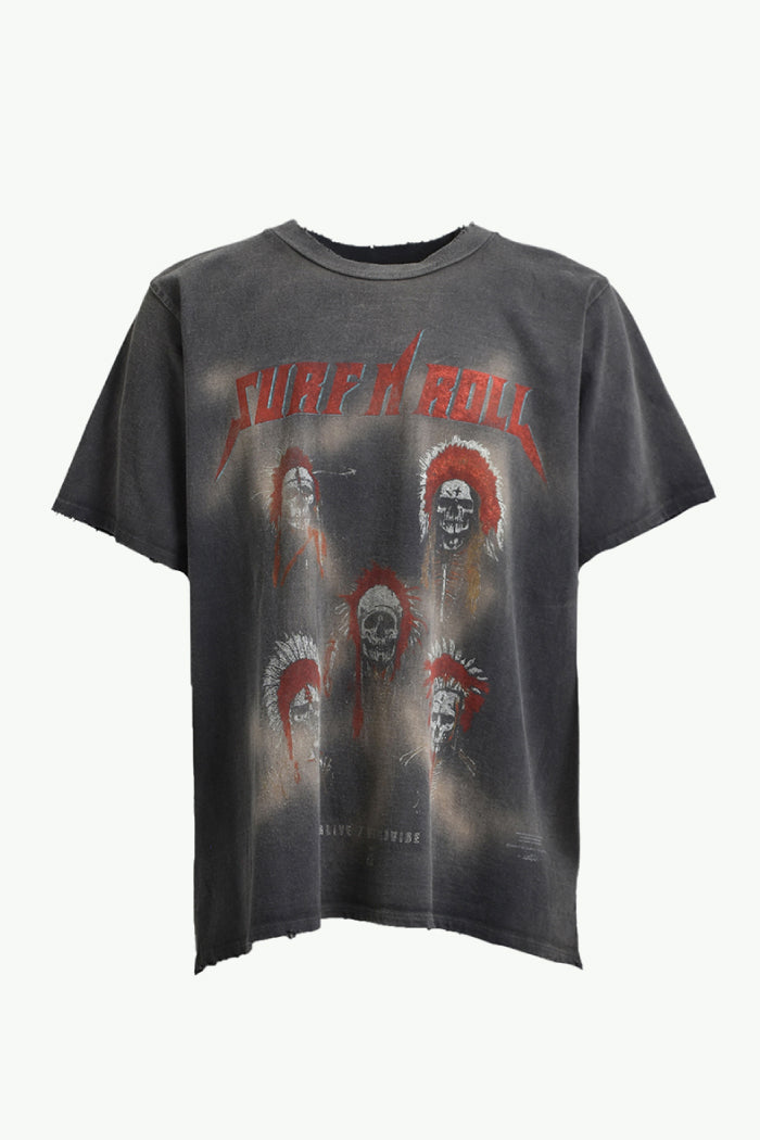SURF N ROLL T-SHIRTS / BLK Mサイズ SURF N ROLL T-SHIRTS / BLK – junnakayama