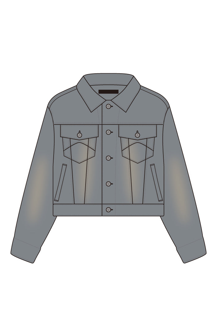 OVERSISED WESTERN DENIM SHIRTS / IND
