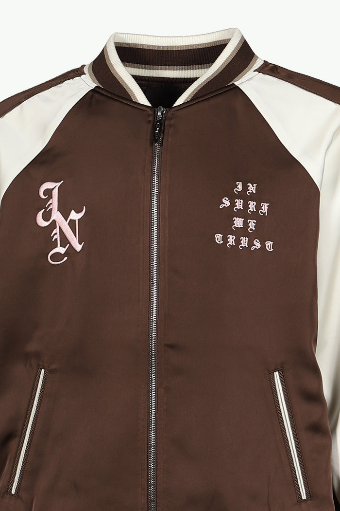 SOUVENIR BOMBER JACKET / BRW