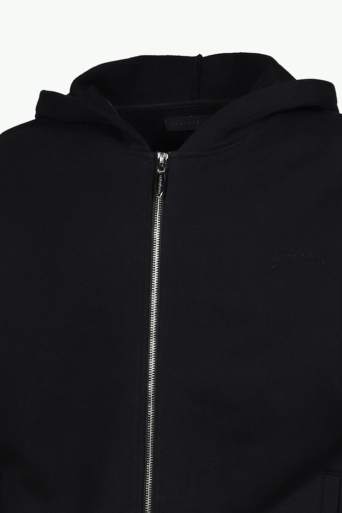 CLASSIC ZIPUP HOODIE / BLK