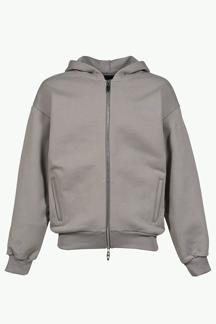 CLASSIC ZIPUP HOODIE / DUST