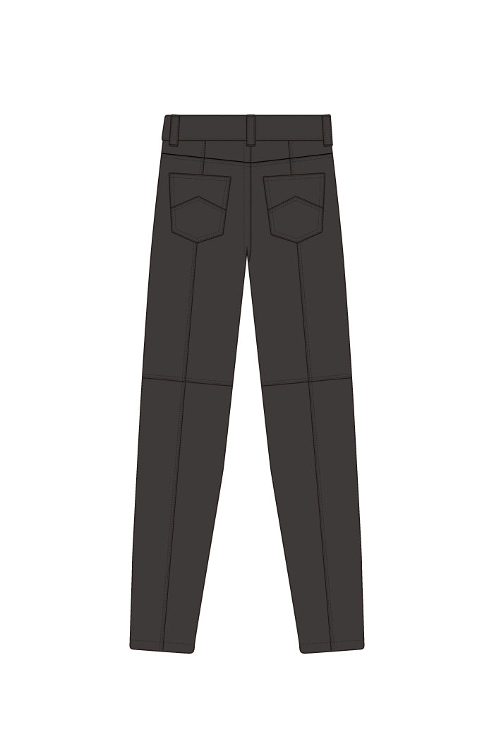 BUNKER DENIM PANTS / BLK