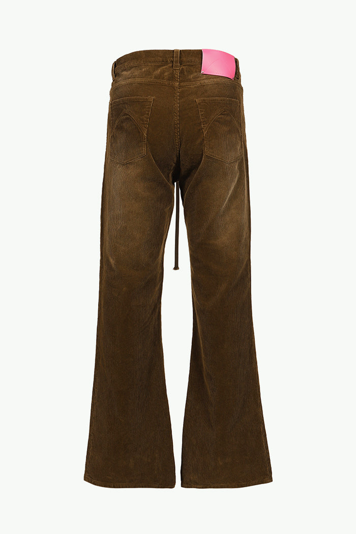 CORDUROY SLIDE DENIM / BRW