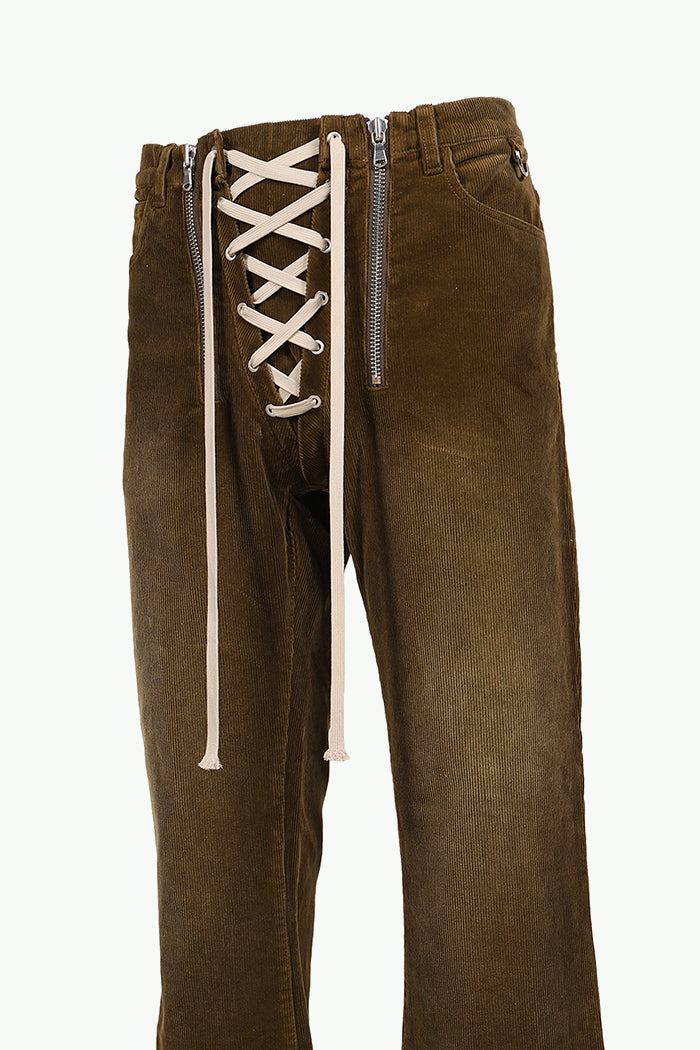 CORDUROY SLIDE DENIM / BRW