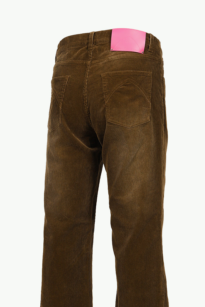 CORDUROY SLIDE DENIM / BRW
