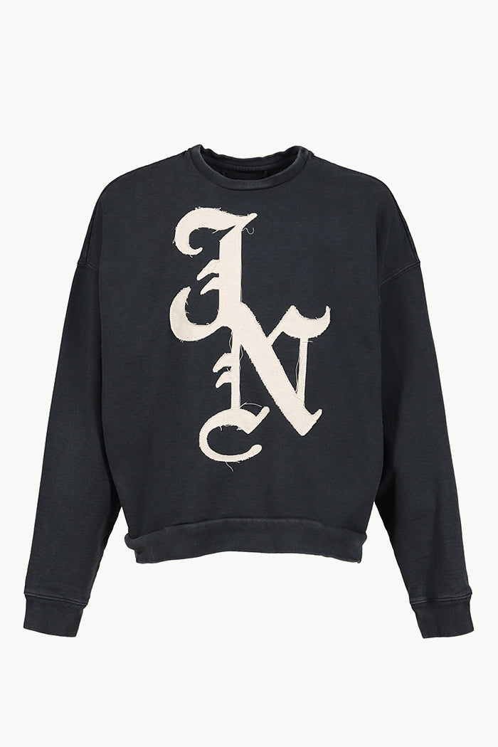 JN PATCH CREWNECK / BLK