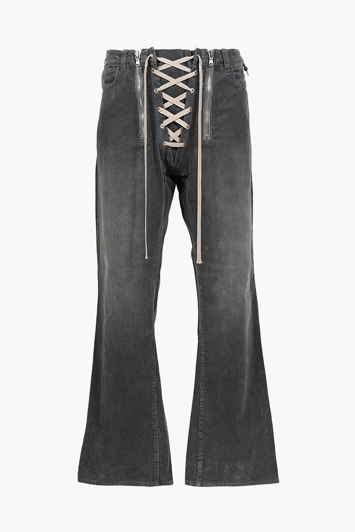 CORDUROY SLIDE DENIM / ASH