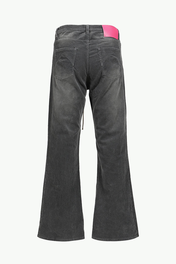 CORDUROY SLIDE DENIM / ASH