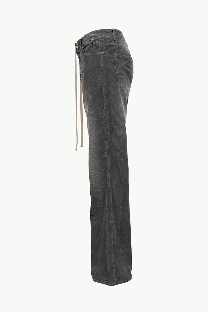 CORDUROY SLIDE DENIM / ASH
