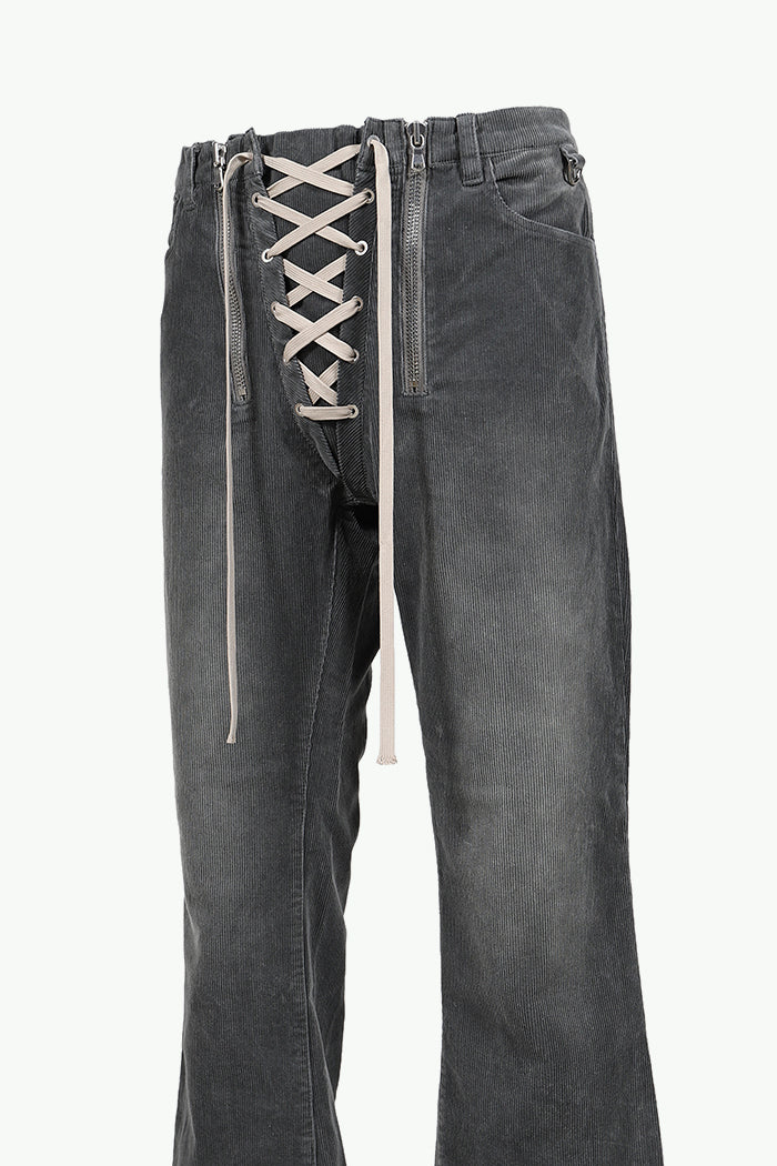 CORDUROY SLIDE DENIM / ASH