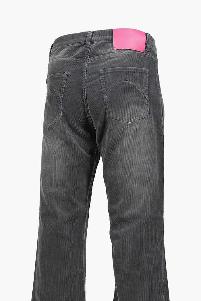 CORDUROY SLIDE DENIM / ASH