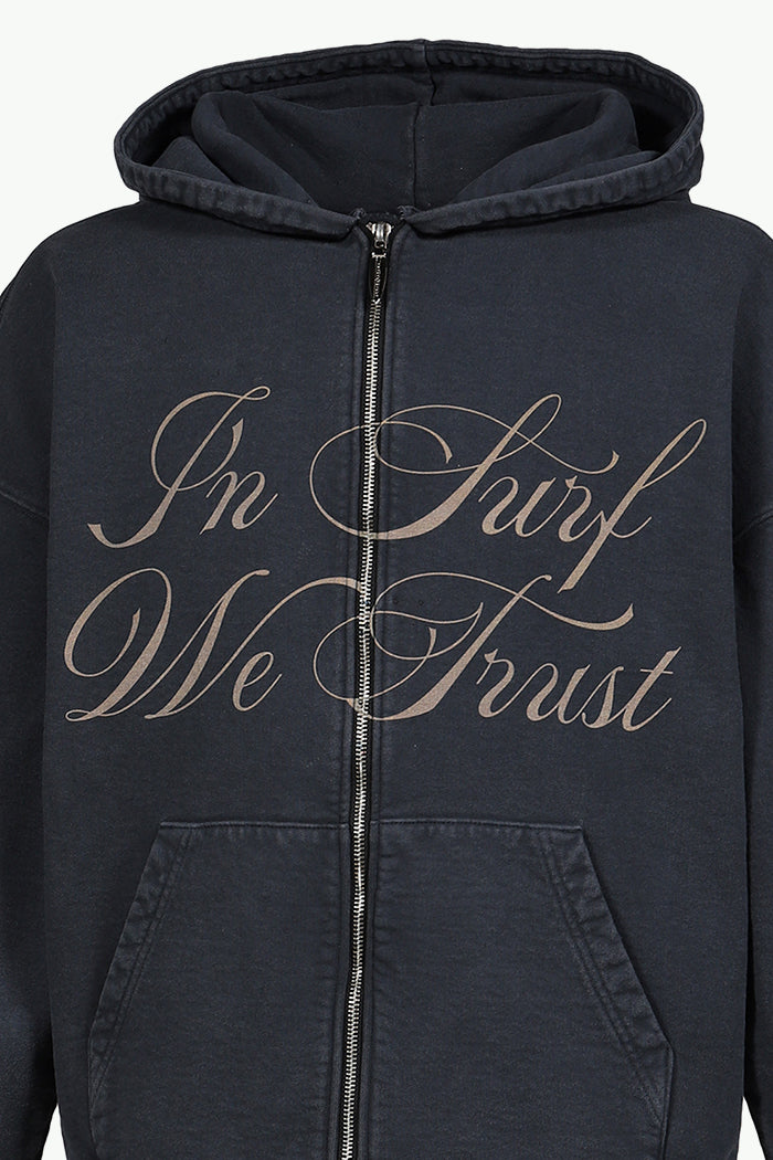MOTOR ZIP HOODIE / BLK