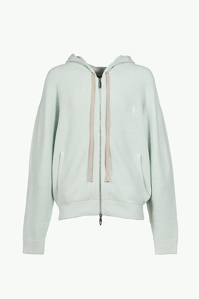 WAFFLE HOODIE / MINT