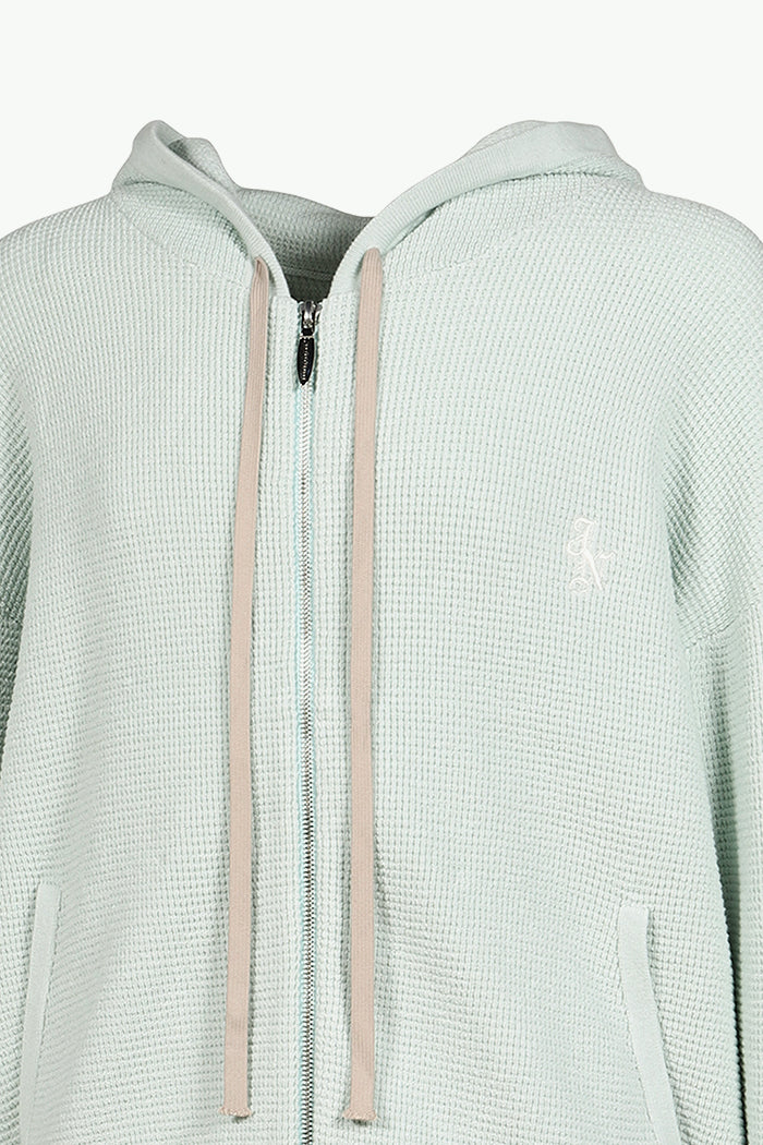 WAFFLE HOODIE / MINT