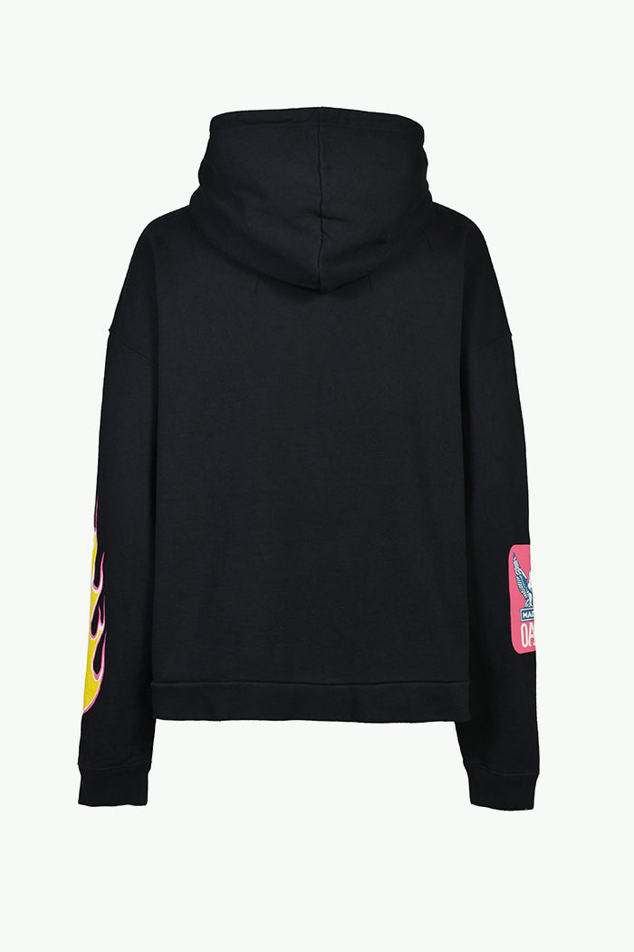SURF PULLOVER HOODIE / BLK