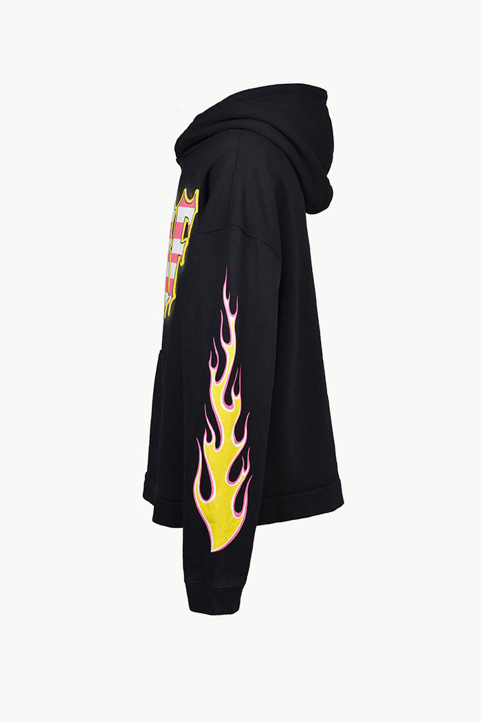 SURF PULLOVER HOODIE / BLK