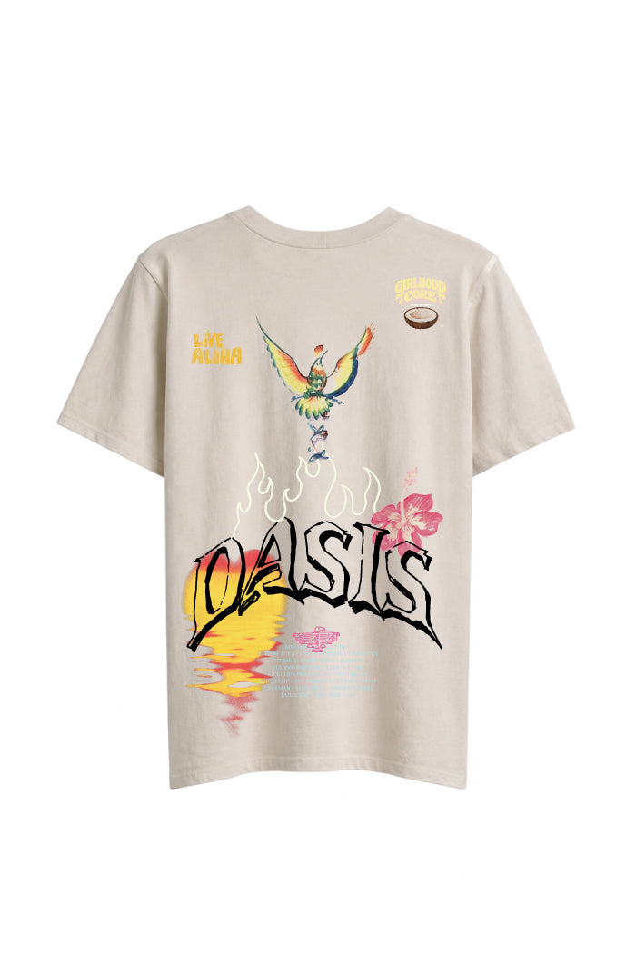 PARADISE T-SHIRTS / VANILLA