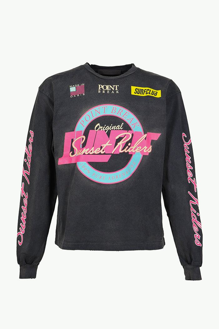 POINT BREAK L/S T-SHIRTS / BLK