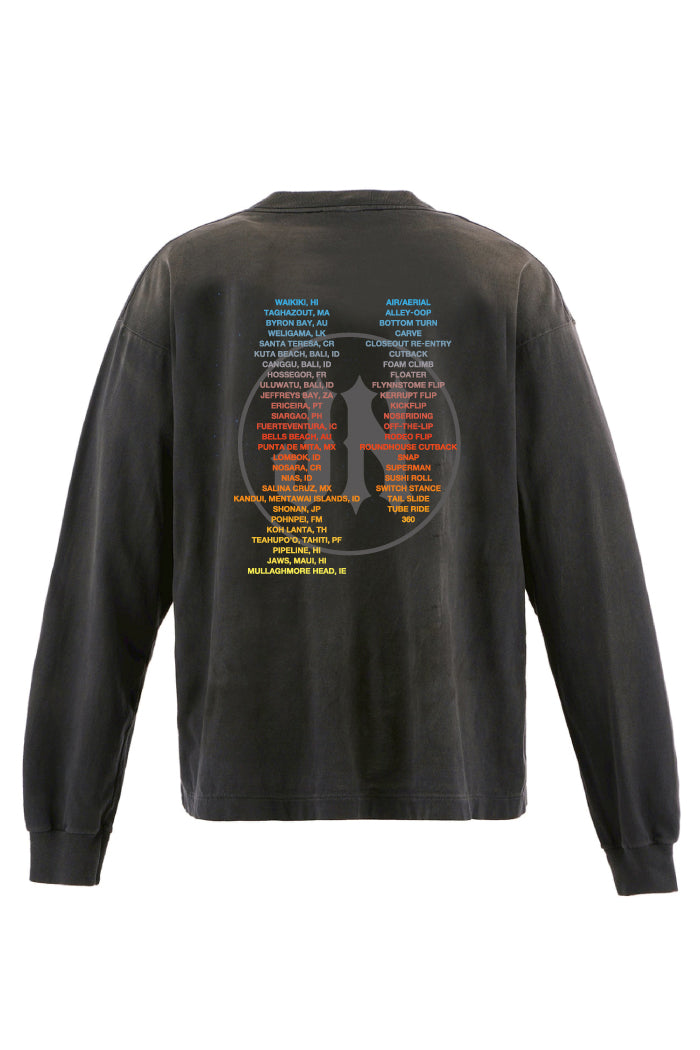 GIRLHOOD L/S T-SHIRTS / BLK
