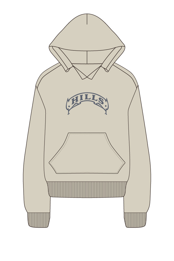 HILLS HOODIE / VANILLA