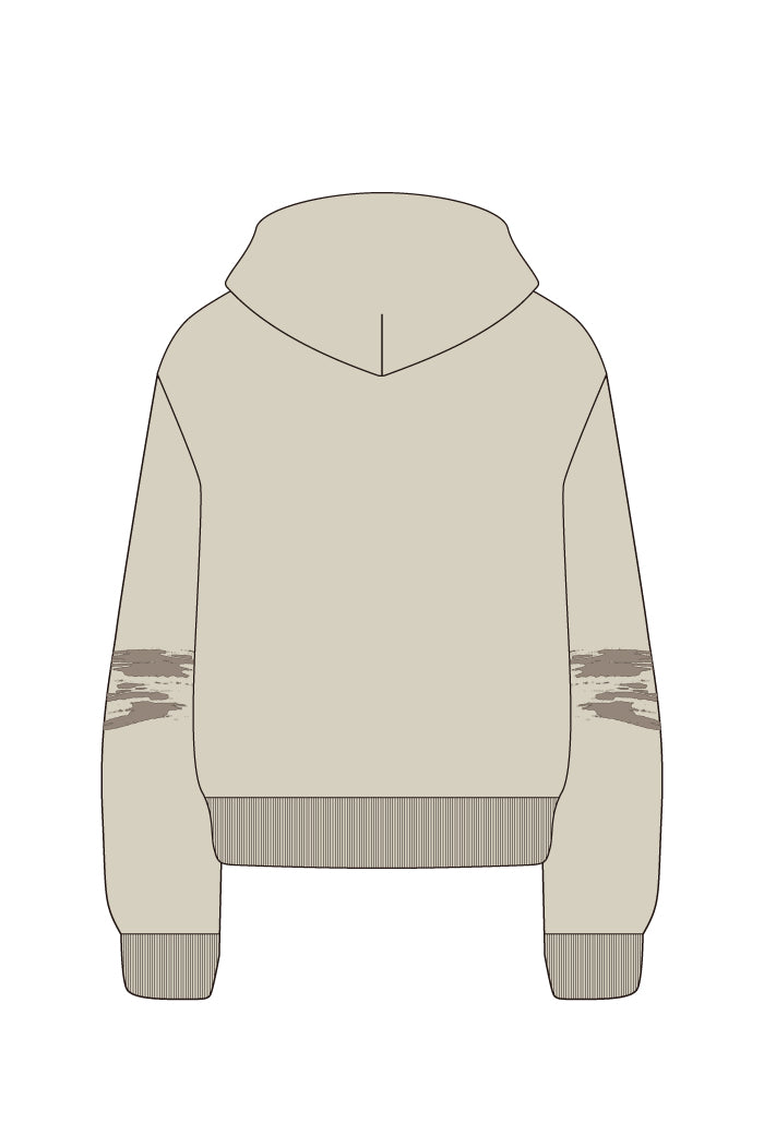 HILLS HOODIE / VANILLA