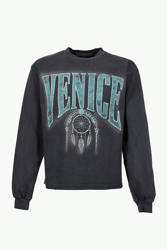 VENICE L/S T-SHIRTS / BLK