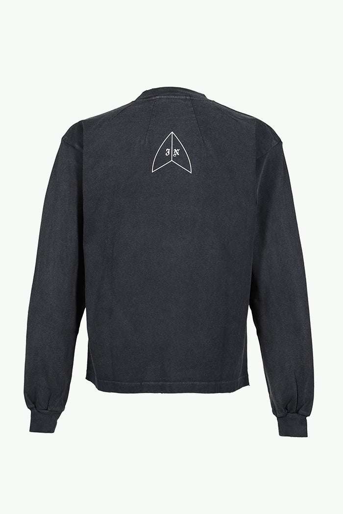 VENICE L/S T-SHIRTS / BLK