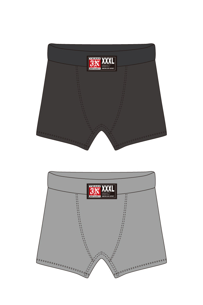 UNDERWEAR (SET) / BLK GRY