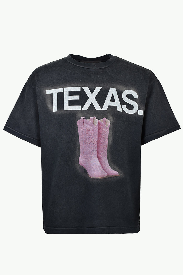 TEXAS T-SHIRTS / BLK