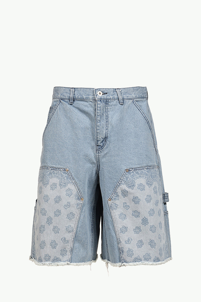 PAISLEY CARPENTER SHORTS / IND