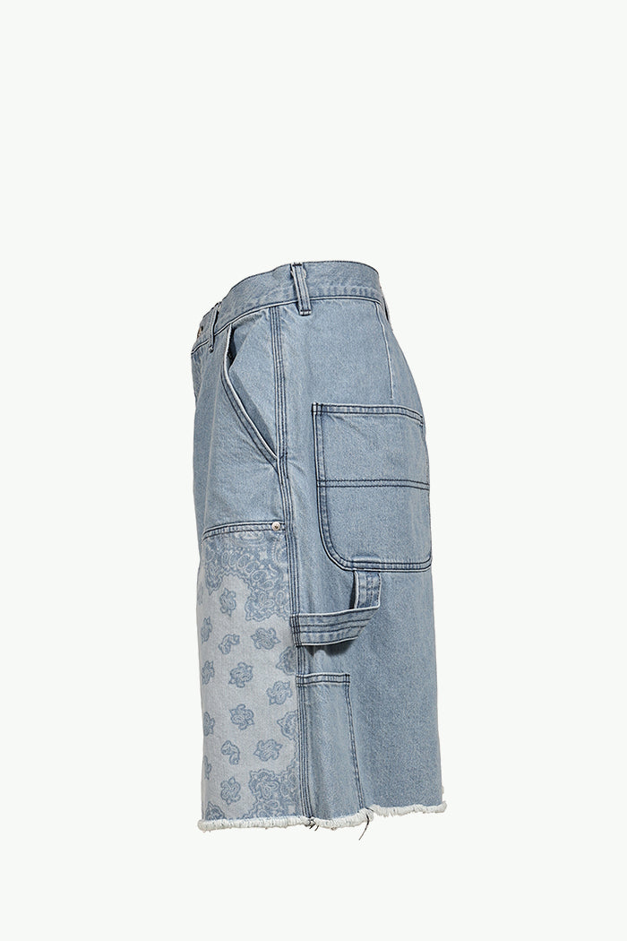 PAISLEY CARPENTER SHORTS / IND