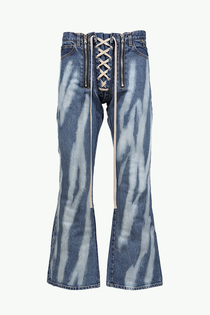 DYED SLIDE DENIM / IND
