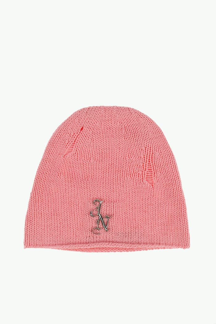 MTL KNIT BEANIE / PNK