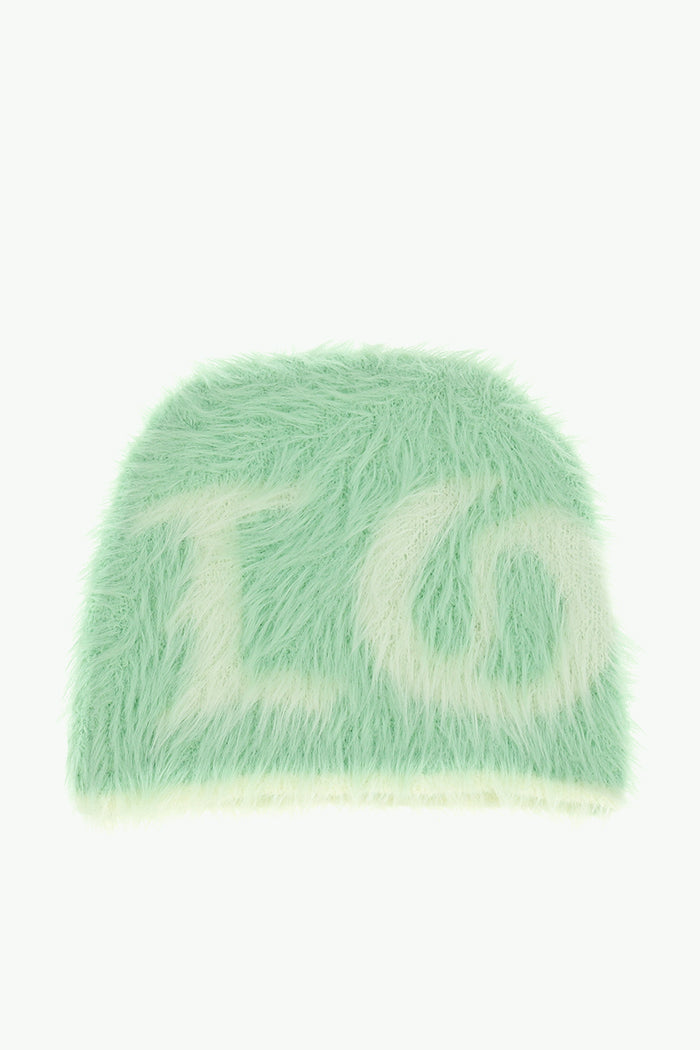 LOVE FUR BEANIE / MINT