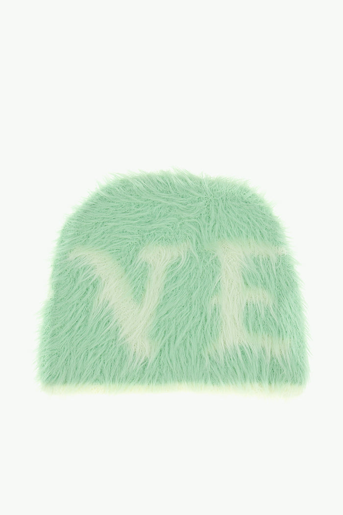 LOVE FUR BEANIE / MINT