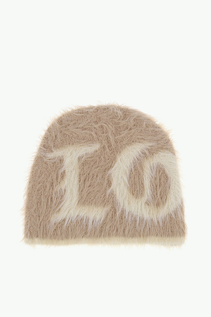 LOVE FUR BEANIE / BEI