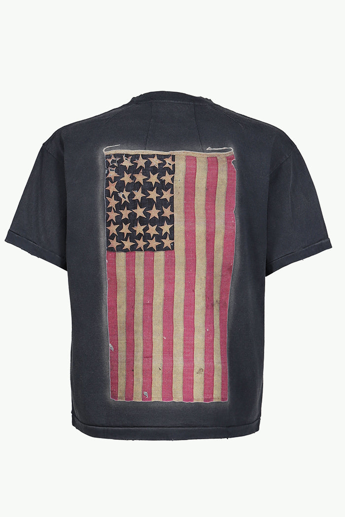 FLAG T-SHIRTS / BLK