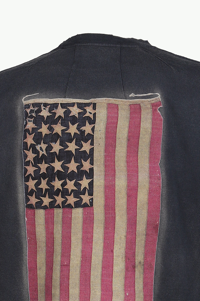 FLAG T-SHIRTS / BLK