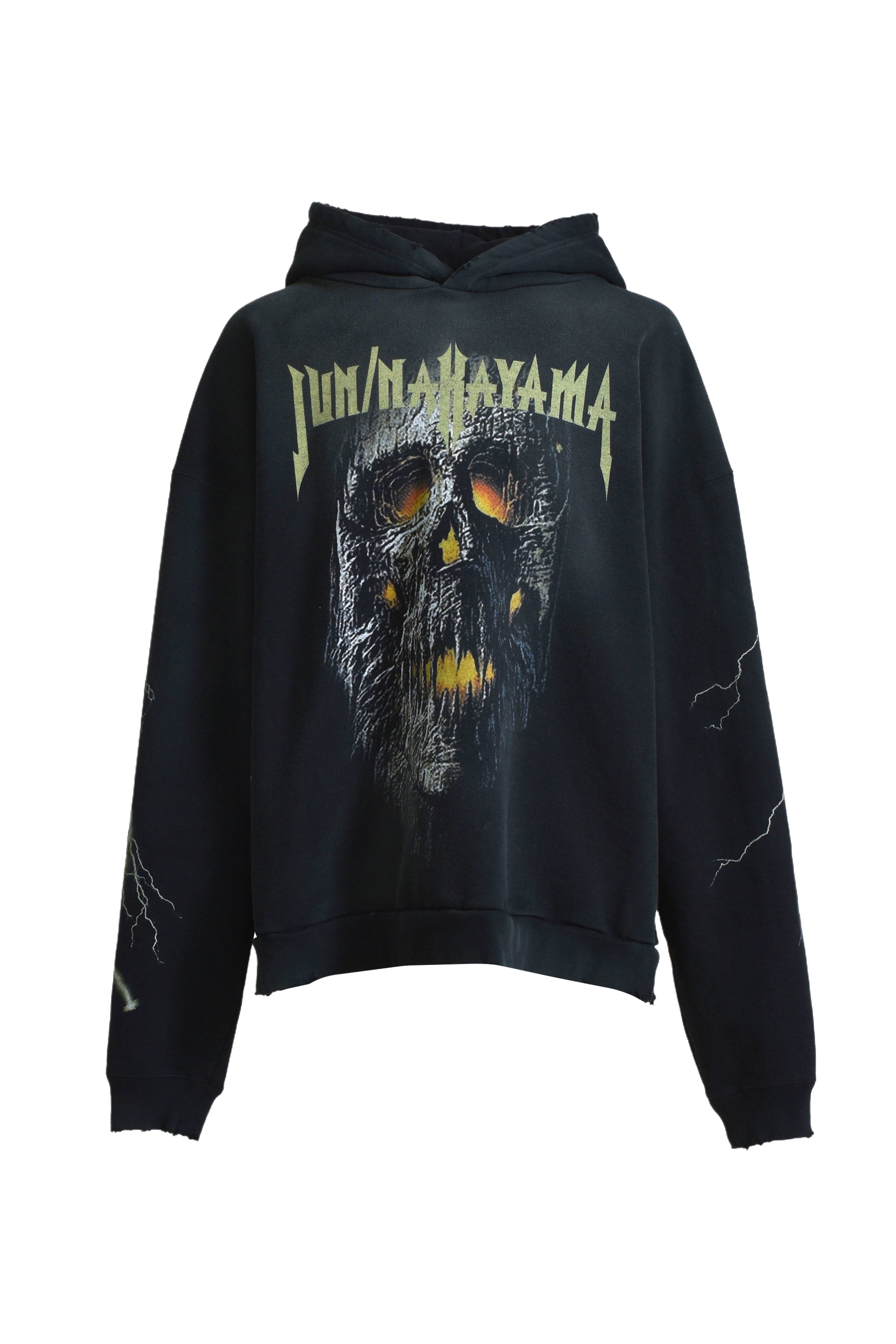 SKULL HOODIE / BLK