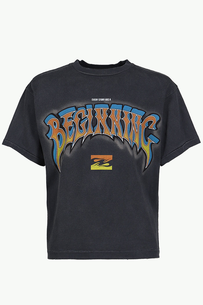 BEGINNING T-SHIRTS / BLK