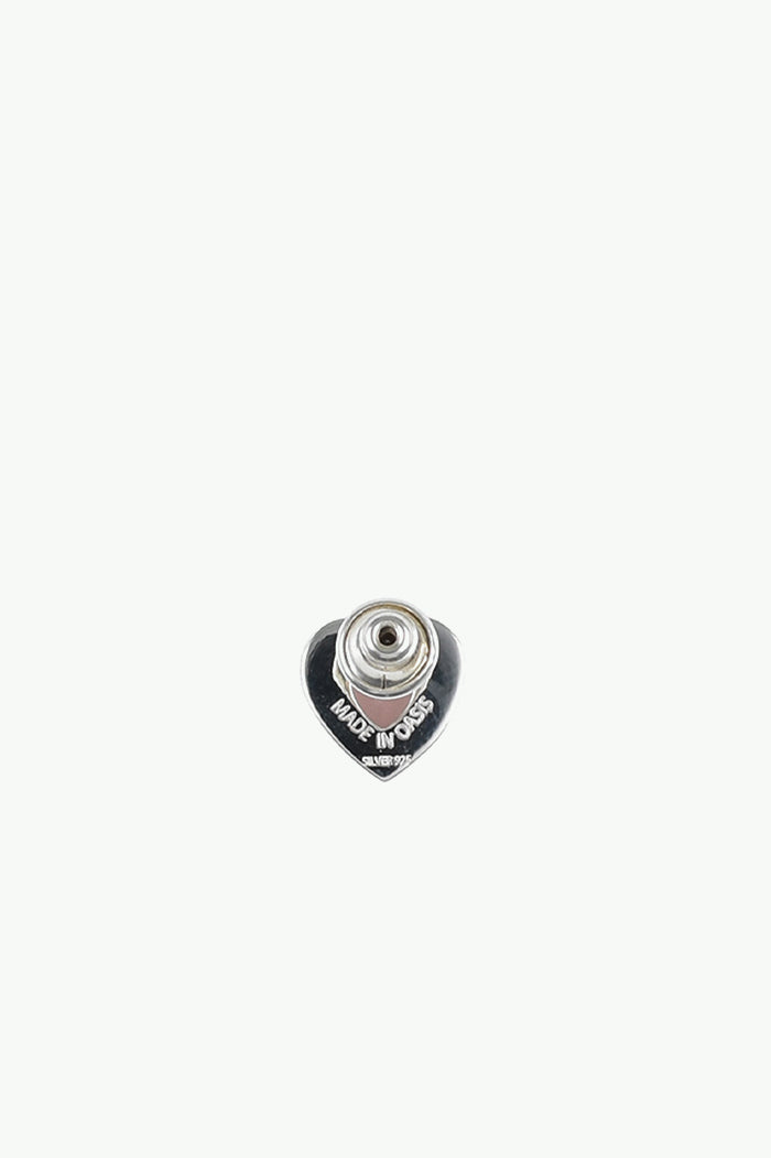 "LOVE" PIERCE (SV925) / ROSE QUARTZ