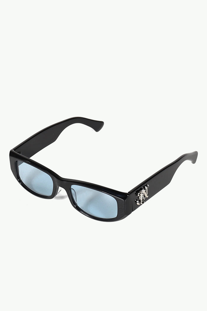 JN GLASSES / BLK BLU
