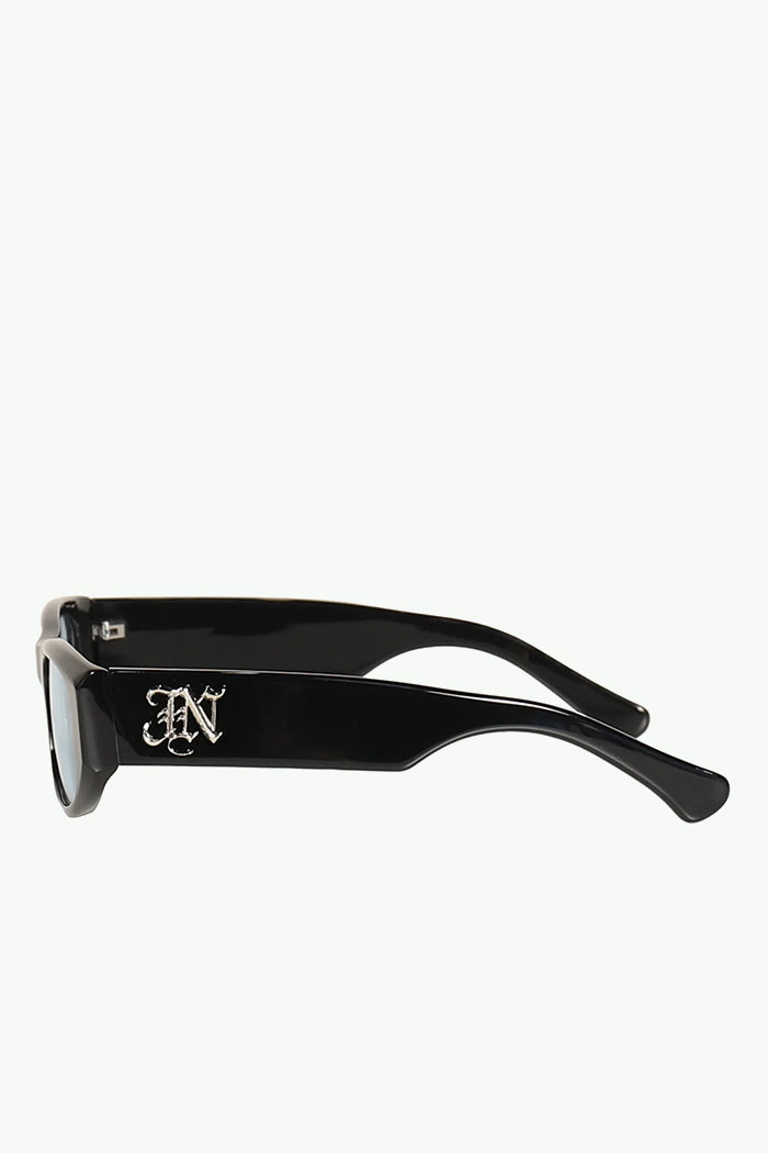 JN GLASSES / BLK BLU