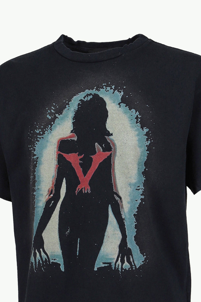 V T-SHIRTS / BLK