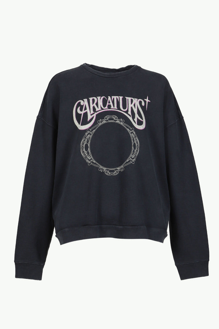 CARICATURIST CREWNECK / BLK