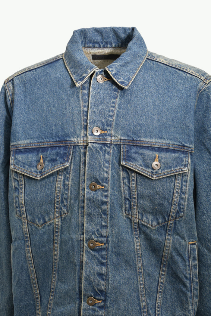 CRASH DENIM JACKET / IND