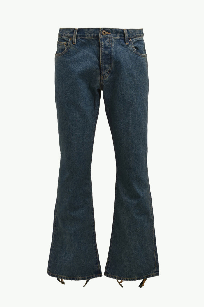 CRASH DENIM PANTS / IND