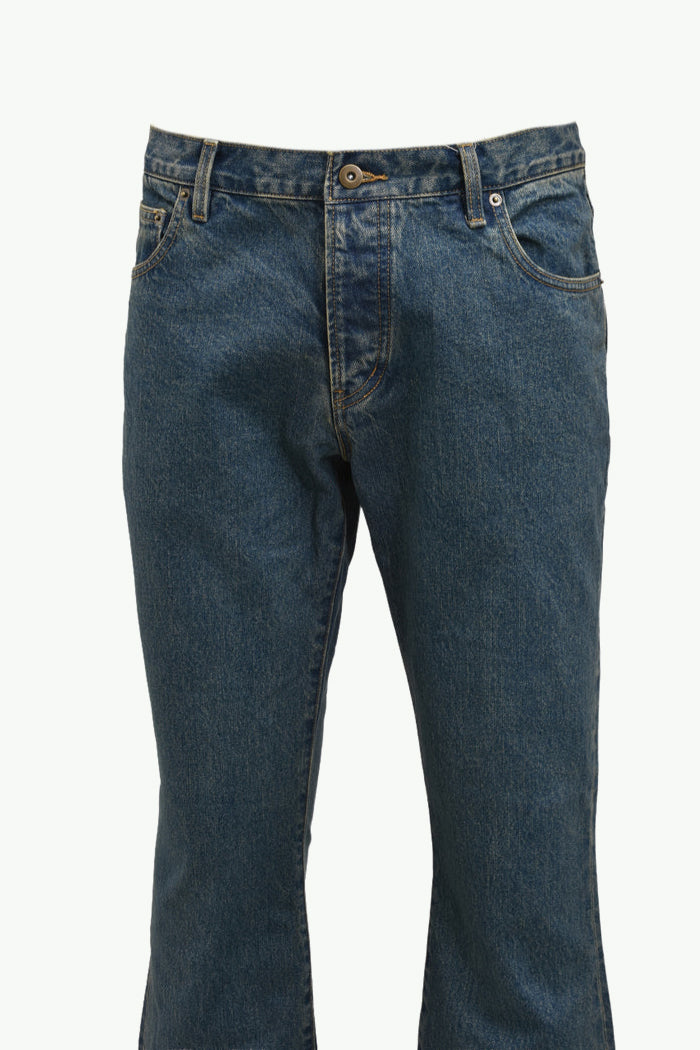 CRASH DENIM PANTS / IND