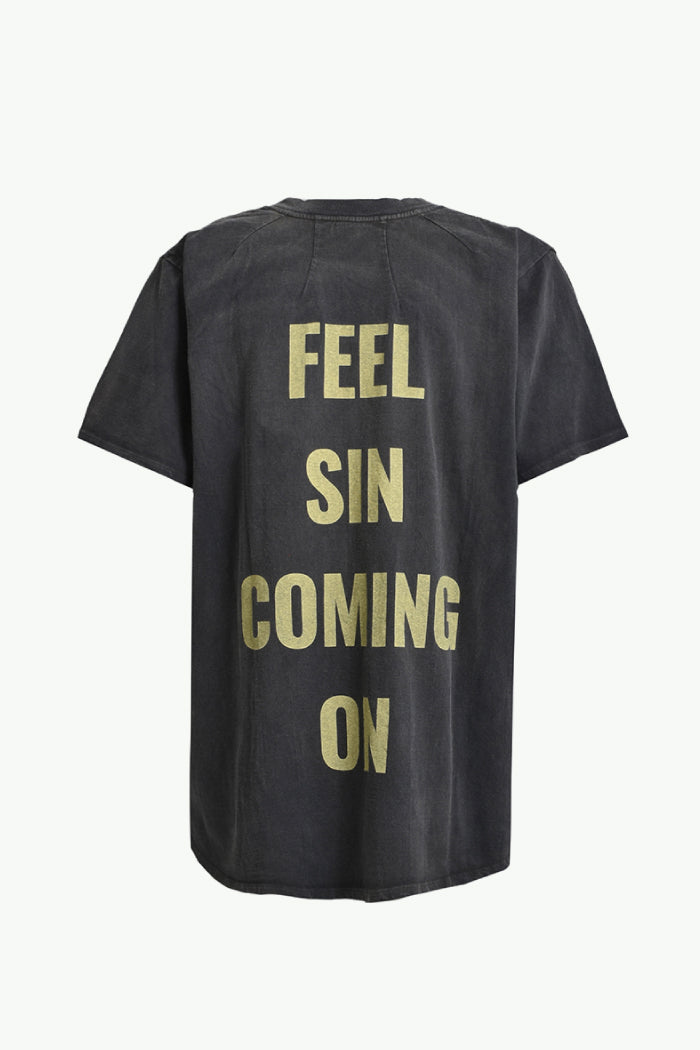 FEEL T-SHIRTS / BLK