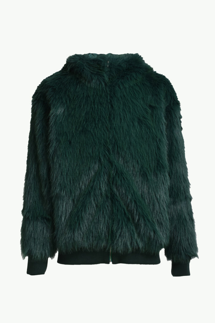 FUR JACKET / GRN